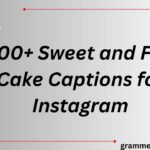 300+ Sweet and Fun Cake Captions for Instagram